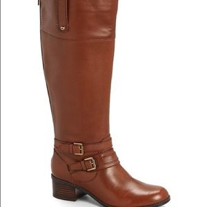 Brown Leather Riding Boots (bandolino)